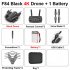 F84 Quadcopter Wireless RC Drone With 4K 5MP 0 3MP HD Camera WiFi FPV Helicopter Foldable Airplane For Children Gift Toy black 4K 1B