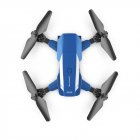 F84 Quadcopter Wireless RC <span style='color:#F7840C'>Drone</span> With 4K/5MP/0.3MP HD Camera WiFi FPV Helicopter Foldable Airplane <span style='color:#F7840C'>For</span> Children Gift Toy blue_No camera 2B