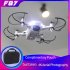 F87 Front  Bottom Dual Camera Lens 720P 4K wifi fpv RC Drone Gray 720P dual camera