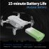 F87 Front  Bottom Dual Camera Lens 720P 4K wifi fpv RC Drone Gray 720P dual camera