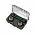 F9 3 Wireless Earbuds Waterproof Noise Canceling Earphones In Ear Stereo Headphones With Charging Case For Sports Gaming black rose gold ring