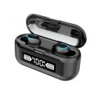 F9-43 Bluetooth V5.1 Headset 9d Stereo Waterproof Wireless Bluetooth Headphone black