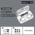 F9 5C Touch 5 0 Wireless Bluetooth Headset Ultra Small Stealth Universal Waterproof Earphones black