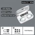 F9 5C Touch 5 0 Wireless Bluetooth Headset Ultra Small Stealth Universal Waterproof Earphones black