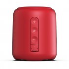 F9 Portable Speakers Noise-Cancelling Microphone HD Call Wireless FM Radio TF Card Playback For Outdoor Indoor red