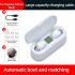 F9 Tws Bluetooth compatible 5 0 Earphone Wireless Headphone Stereo Mini Headset Sports Earbuds With Microphone Charging Case White
