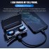 F9 Wireless Earphone Bluetooth5 0 Touch Control Headset Stereo Earbuds Sports Headphone With 2000mAh Power Bank Support Long Standby black