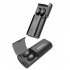 F9 Wireless Earphones With Noise Canceling Microphone 4800 MAh Charging Case Earbuds Headphones For Smart Phone Computer Laptop Touch black