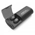 F9 Wireless Earphones With Noise Canceling Microphone 4800 MAh Charging Case Earbuds Headphones For Smart Phone Computer Laptop Touch black