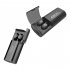 F9 Wireless Earphones With Noise Canceling Microphone 4800 MAh Charging Case Earbuds Headphones For Smart Phone Computer Laptop Touch black