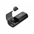 F9 Wireless Earphones With Noise Canceling Microphone 4800 MAh Charging Case Earbuds Headphones For Smart Phone Computer Laptop Touch black