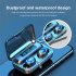 F9 Wireless Headphones Bluetooth compatible Headset Waterproof Tws Music Sports Earbuds Compatible For Huawei Iphone Xiaomi F9 5c black