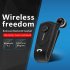 F930 Wireless Business Bluetooth compatible Headset Telescopic Clip Lavalier Earbud Noise Reduction Earphone Vibration White