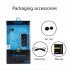 F930 Wireless Business Bluetooth compatible Headset Telescopic Clip Lavalier Earbud Noise Reduction Earphone Vibration White