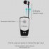 F960 Smart Bluetooth compatible Headset 1 to 2 Telescopic Wireless Clip on Earphone Handsfree Earbuds black and white
