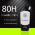 F960 Smart Bluetooth compatible Headset 1 to 2 Telescopic Wireless Clip on Earphone Handsfree Earbuds white and black
