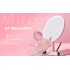 FASCINATE LED Makeup Mirror   Adjustable Lens 5 Times Magnifying Glass  Pink