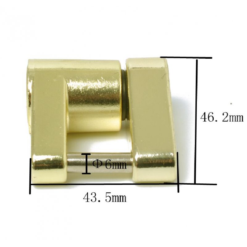1/4" Trailer Coupler Padlock Solid Brass Trailer Locks for Hitch Security Protector Theft Protection 