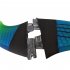 FCS2 Surfboard Tail Fin Gradient Ramp Surfboard Fins Blue green gradient G5