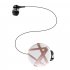 FD 55 Bluetooth Earphone Handsfree Sports Headphones Clip on Business Headset Vibration Reminder Earbud With Micphone White   silver