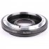 FD EOS Mount Adapter for Canon FD Lens to Canon EOS EF Glass Focus Infinity  black