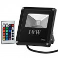 LED Flood Light 10W Multicolor w/ Remote