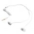 FESTORY F003 In Ear Bass earphones with Microphone lets you enjoy music from the 3 5mm jack on your tablet  mp3 player and other portable electronics