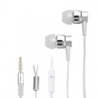 FESTORY F003 In Ear Bass earphones with Microphone lets you enjoy music from the 3 5mm jack on your tablet  mp3 player and other portable electronics