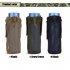 FGJ Lightweight Molle Outdoor Water Bottle Bag Camping Cycling Hiking Foldable Belt Holder Kettle Pouch Army Green 9 23