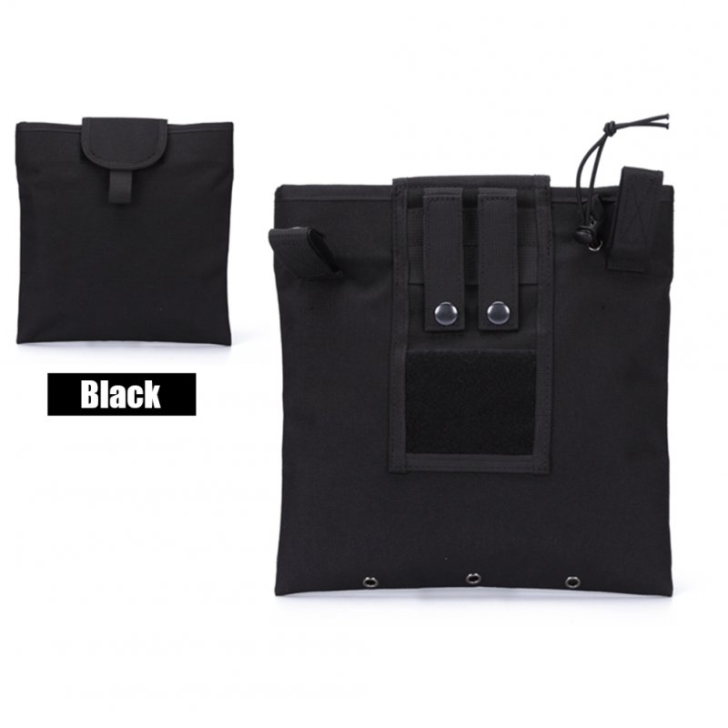 FGJ Molle Recycling Storage Bag Outdoor Multifunctional Package Magazine Dump Pouch black_23cm*29cm