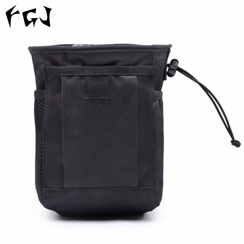 FGJ Molle Small Recycling Storage Bag Outdoor Multifunctional Package black_16cm*8cm*20cm
