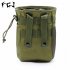 FGJ Molle Small Recycling Storage Bag Outdoor Multifunctional Package black 16cm 8cm 20cm