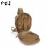 FGJ Outdoor Molle Medical First Aid Bag Multifunctional Emergency Bag Camping Bag khaki One size