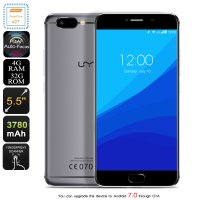 HK Warehouse UMi Z Smartphone - Android 7.0 support, Deca-Core Helio X27 CPU, 13MP Camera, 4GB RAM, 4G (Grey)