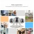 FHD Waterproof IP Camera with 1 3 6 Inch Sony CMOS image sensor  PTZ remote controls and support for remote monitoring via iOS or Android APP