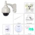 FHD Waterproof IP Camera with 1 2 9 Inch Sony CMOS image sensor  PTZ remote controls and support for remote monitoring via iOS or Android APP