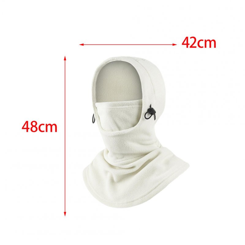 Motorcycle Cycling Cap Men Women Fleece Hats Thermal Hooded Neck Warmer For Cold Weather 42cm x 48cm 