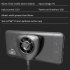 FL02 Phone Cooling Fan for Android iOS Cellphone Portable Radiator Heat Dissipation Wind Machine black
