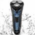 FLYCO Electric Shaver Men Portable Rotary 3 blade IPX7 Waterproof Electronic Shaver black U S  regulations