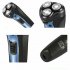 FLYCO Electric Shaver Men Portable Rotary 3 blade IPX7 Waterproof Electronic Shaver black European regulations