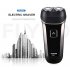 FLYCO FS873 Rechargeable Electric Shaver Razor for Men Washable Beard Trimmer Intelligent Anti Pinch Face Care Shaving Machine black European regulations
