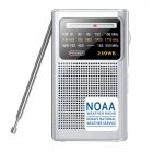 FM/AM Emergency Pointer Tuning Radio Mini Handheld Pocket Radio Speaker