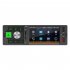 FM60 Single Din Car Stereo Radio Compatible For Ios Car Interaction System Android Auto 4 1  Screen Supports FM MP5 TF AUX USB Quick Charging black