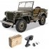 FMS RC Car 1 12 1941 MB Scaler Willys Jeep RTR Remote Control Crawler Military Truck 4 x 4 Offroad Vehicle Kids Toy Gifts as picture shown