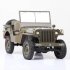 FMS RC Car 1 12 1941 MB Scaler Willys Jeep RTR Remote Control Crawler Military Truck 4 x 4 Offroad Vehicle Kids Toy Gifts as picture shown