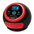 FOXSUR Car Battery Charger 12V 24V Automatic Smart Charger with Alligator Clips Short Circuit Protection Red US Plug