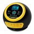 FOXSUR Car Battery Charger 12V 24V Automatic Smart Charger with Alligator Clips Short Circuit Protection Yellow EU Plug