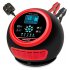 FOXSUR Car Battery Charger 12V 24V Automatic Smart Charger with Alligator Clips Short Circuit Protection Yellow EU Plug