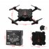 FPV Camera RC Quadcopter Drone with Live Video   Flexible Foldable Aerofoils App and Wifi Phone Control Black 