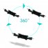 FPV Camera RC Quadcopter Drone with Live Video   Flexible Foldable Aerofoils App and Wifi Phone Control Black 